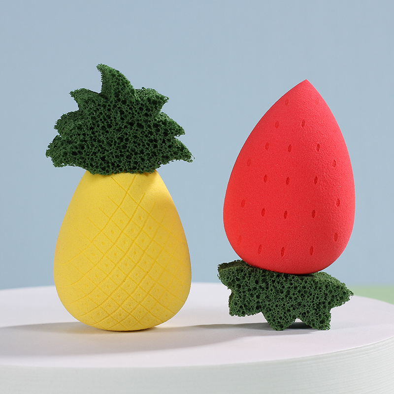 Pineapple And Strawberry Makeup Sponges2